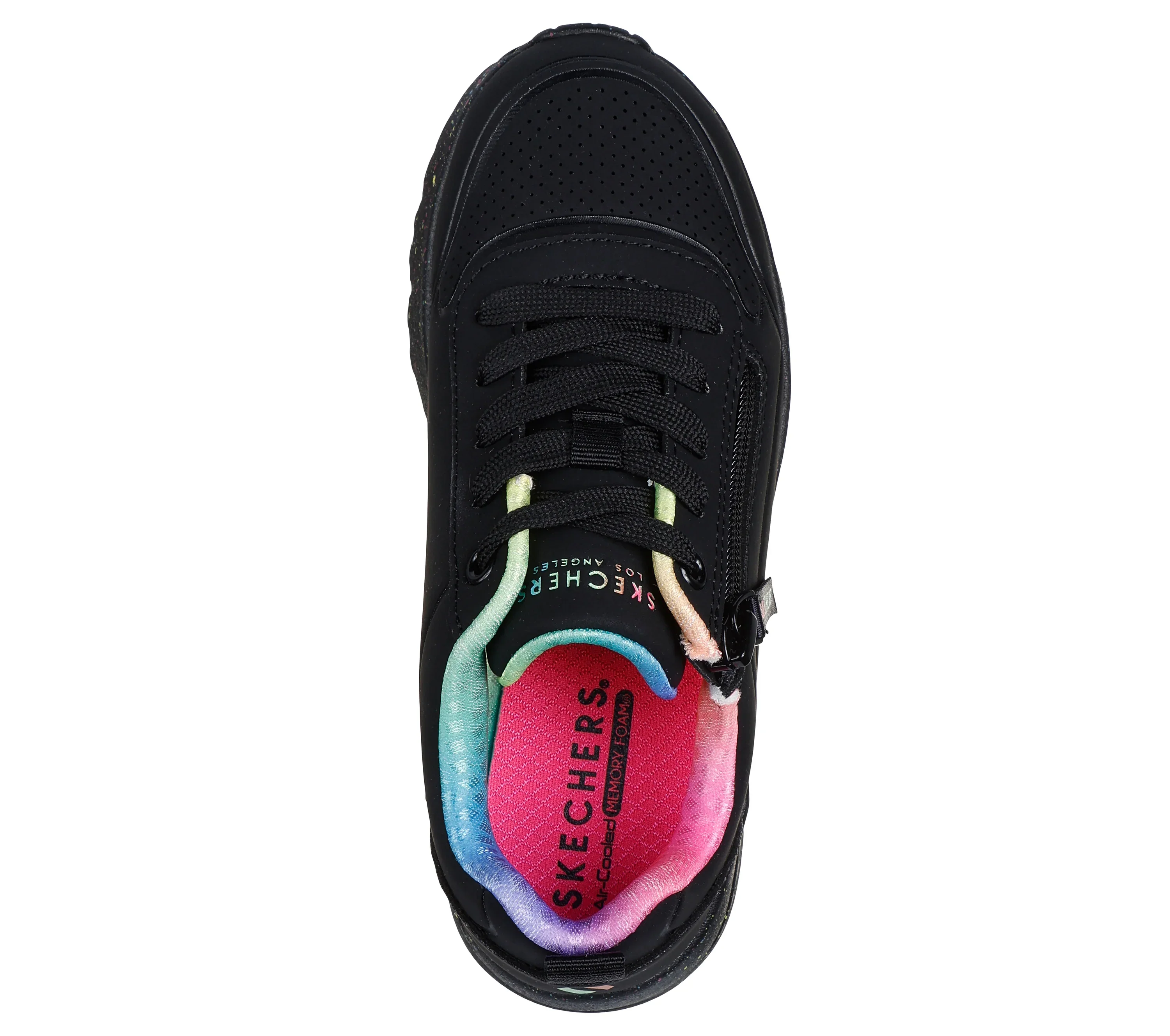Souliers mode Skechers pour filles - UNO LITE VIVID SPLASH - Image 3