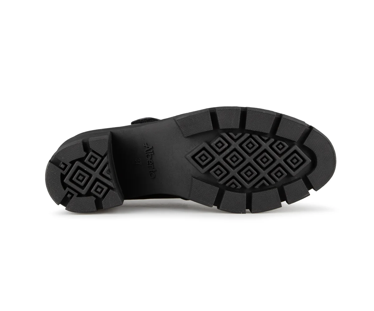 WEDNESDAY - Souliers noirs à talon Alberto pour femmes - Image 5
