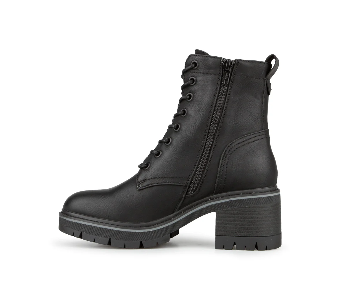Bottillons à talon bloc Alberto pour femmes - WOIXIE - Image 10