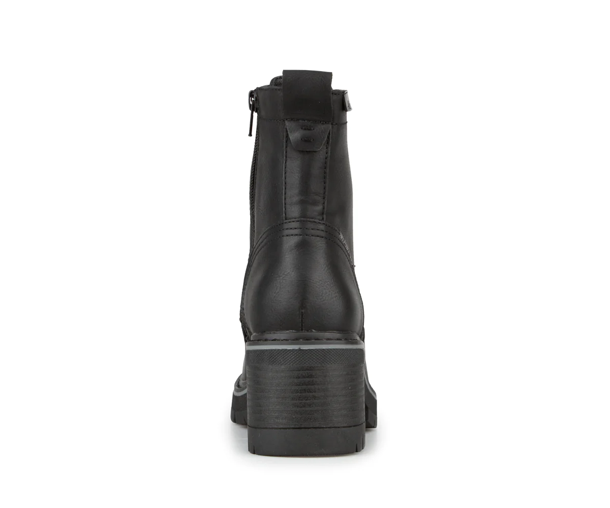 Bottillons à talon bloc Alberto pour femmes - WOIXIE - Image 11
