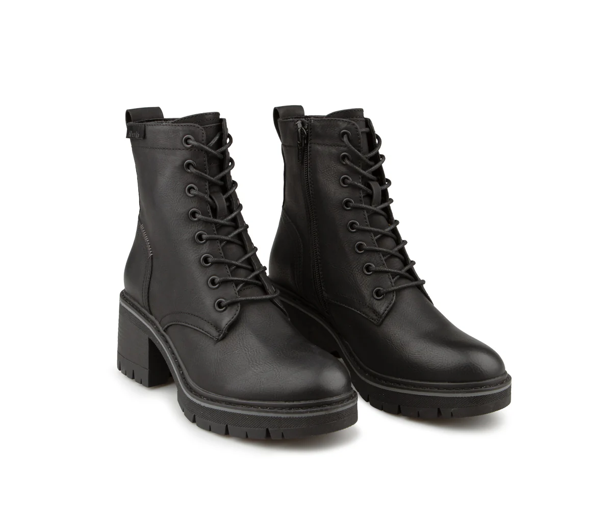 Bottillons à talon bloc Alberto pour femmes - WOIXIE - Image 13
