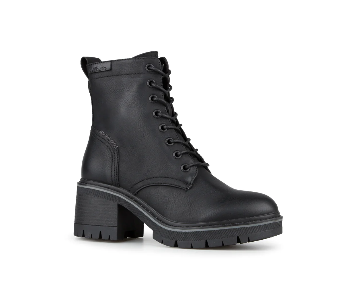Bottillons à talon bloc Alberto pour femmes - WOIXIE - Image 8