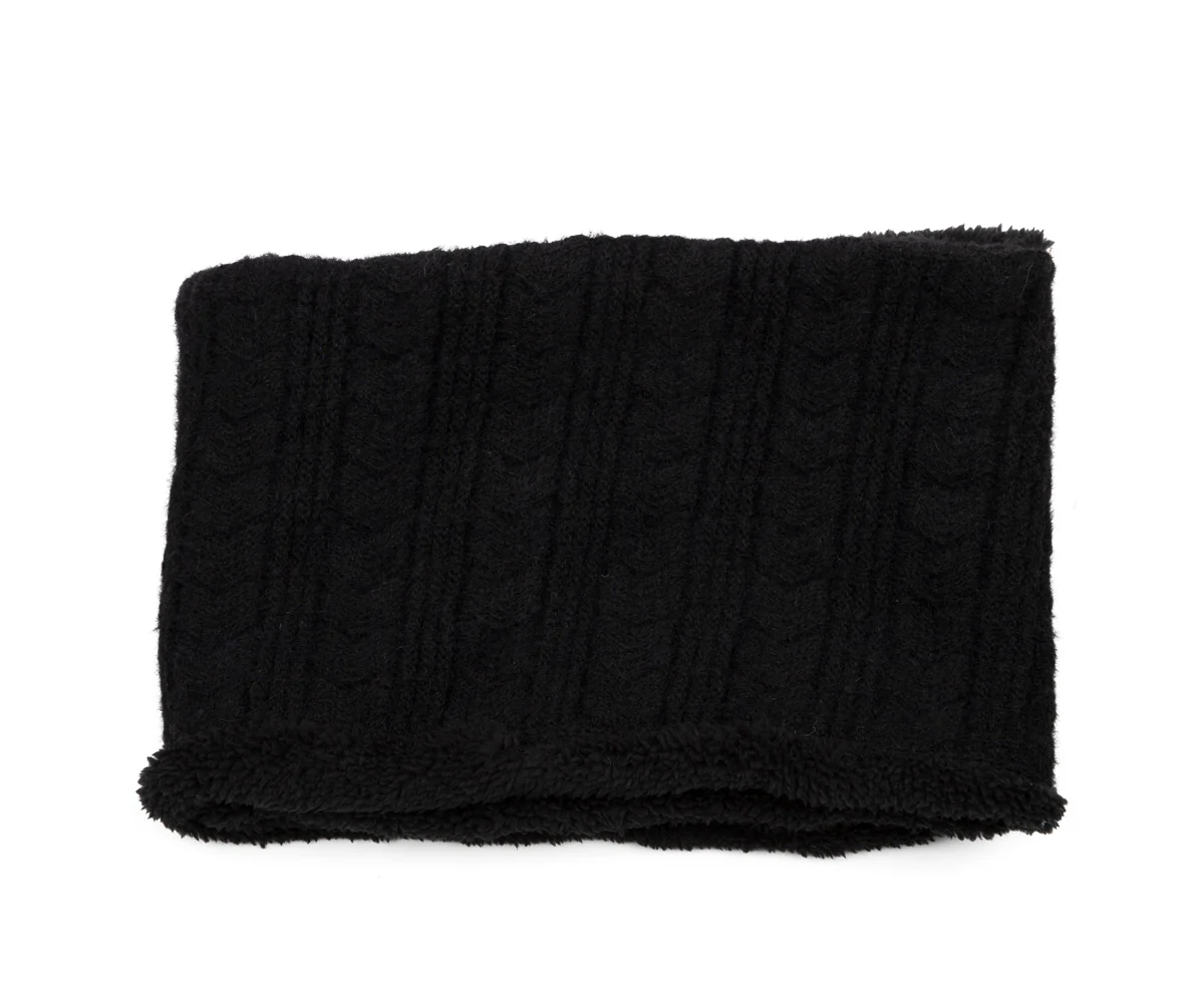 Xnaly - Foulard noir Alberto pour femmes