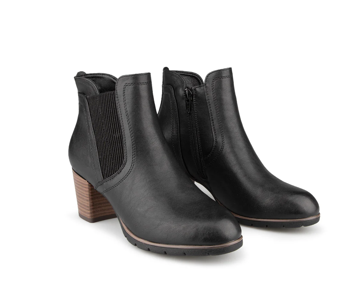 Bottillons non doublés Alberto pour femmes - ZELIA - Image 6